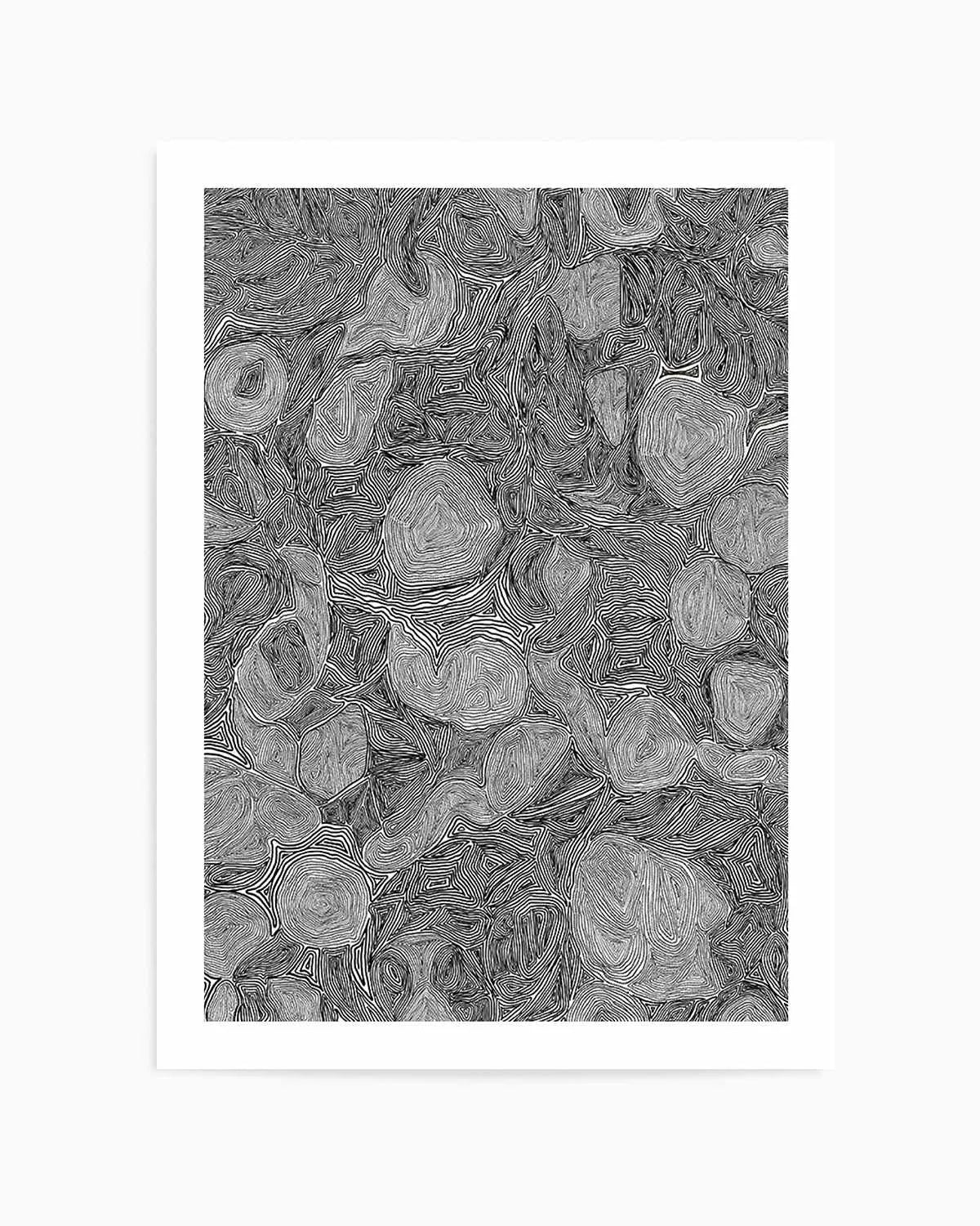 Systems | Black by Leah Cummins Art Print from Olive et Oriel where you can shop wallpaper and artworks online