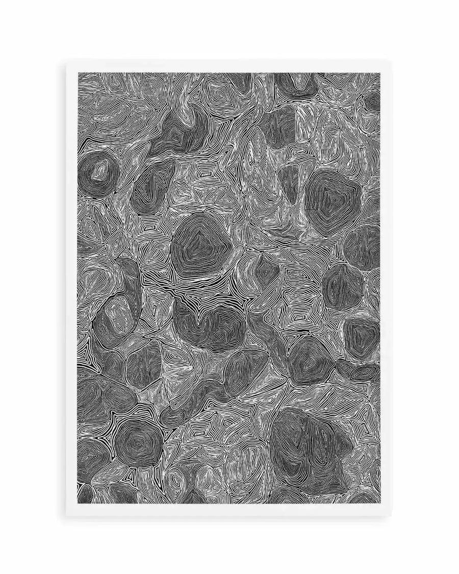 Systems | Monotone by Leah Cummins Art Print from Olive et Oriel where you can shop wallpaper and artworks online