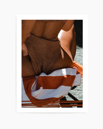 Tan Lines I by Teigan Geercke Art Print from Olive et Oriel where you can shop wallpaper and artworks online