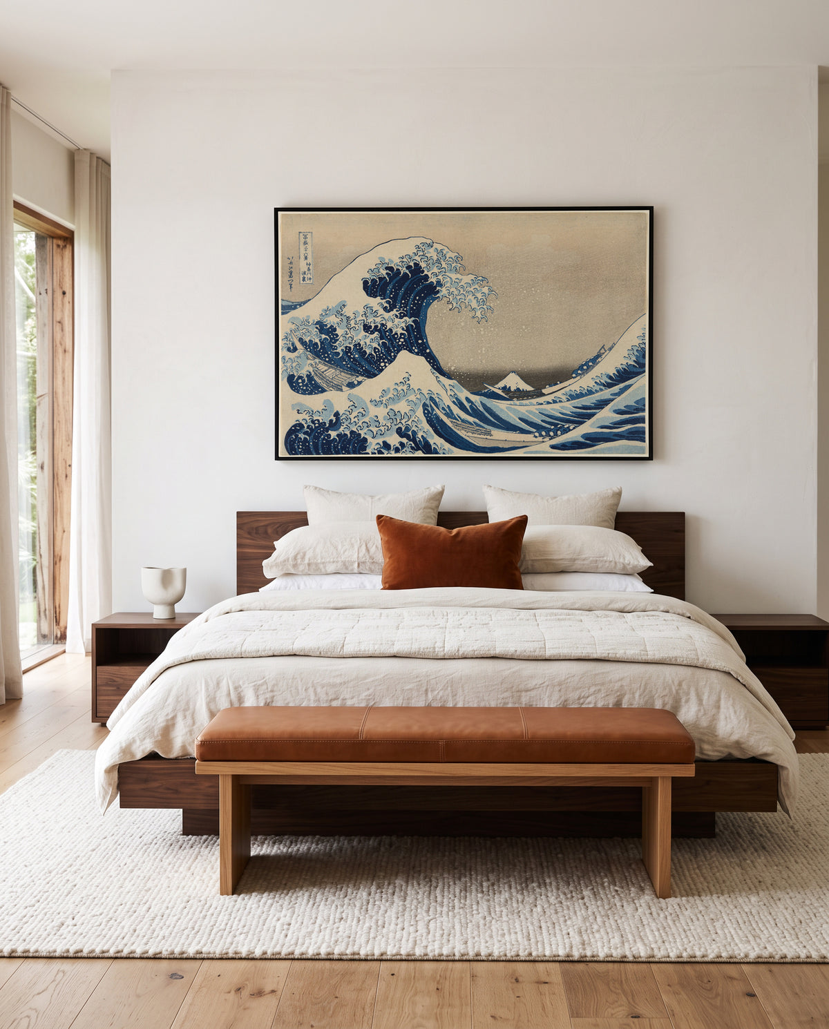 The Great Wave off Kanagawa | Framed Canvas Art Print