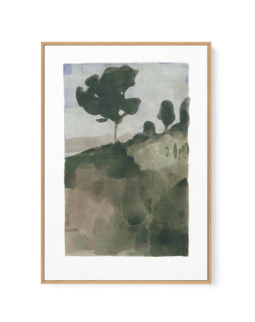 THE SLOPE By Jorgen Hansson | Framed Canvas Art Print from Olive et Oriel where you can shop wallpaper and artworks online