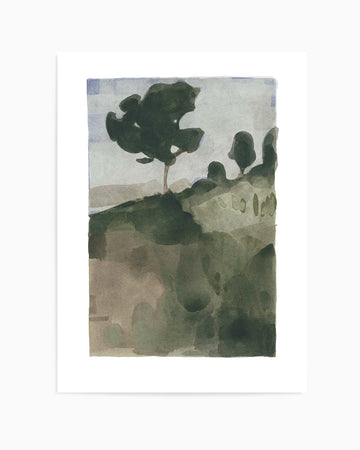 THE SLOPE By Jorgen Hansson | Art Print from Olive et Oriel where you can shop wallpaper and artworks online