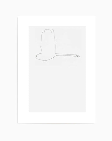 THE SWAN l By Jorgen Hansson | Art Print from Olive et Oriel where you can shop wallpaper and artworks online