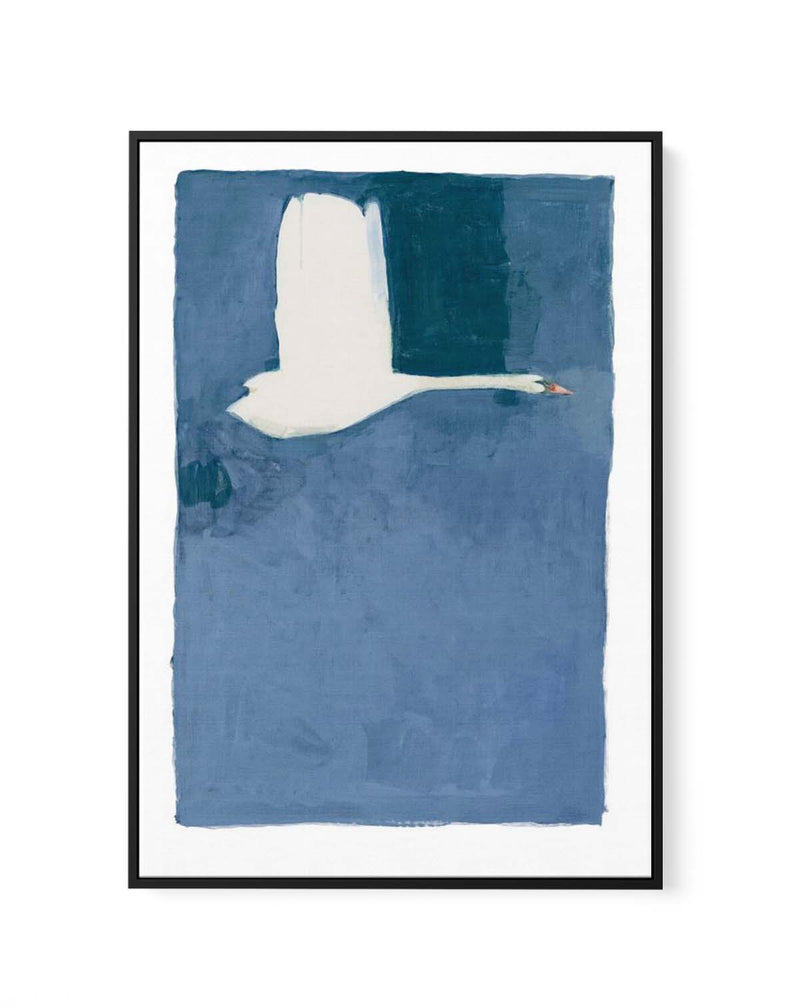 THE SWAN ll By Jorgen Hansson | Framed Canvas Art Print