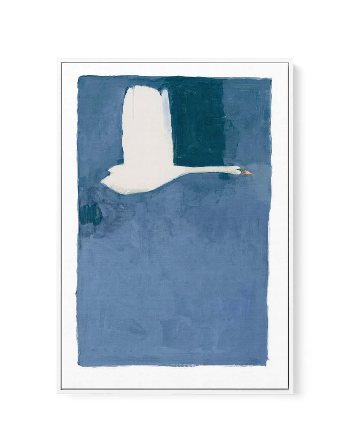 THE SWAN ll By Jorgen Hansson | Framed Canvas Art Print