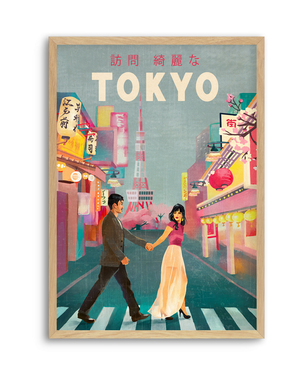 Tokyo Japan Travel Art by The Whiskey Ginger | Art Print