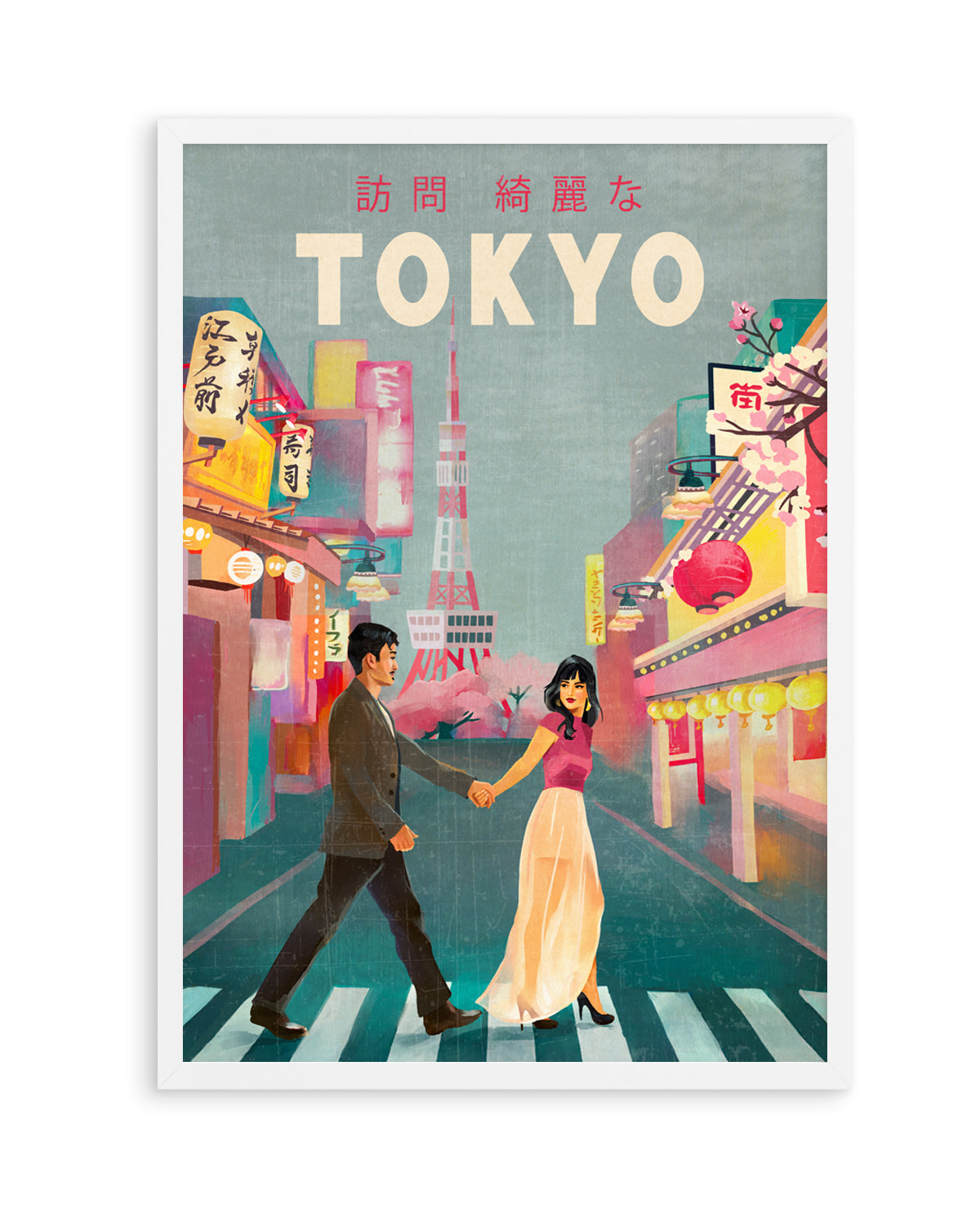 Tokyo Japan Travel Art by The Whiskey Ginger | Art Print