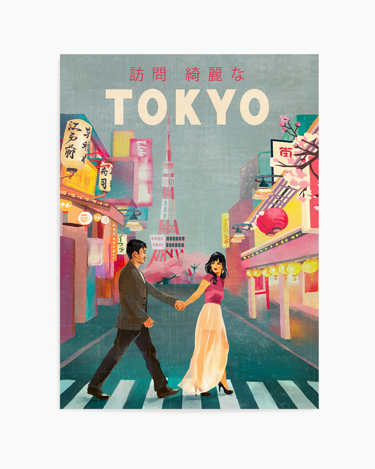 Tokyo Japan Travel Art by The Whiskey Ginger | Art Print