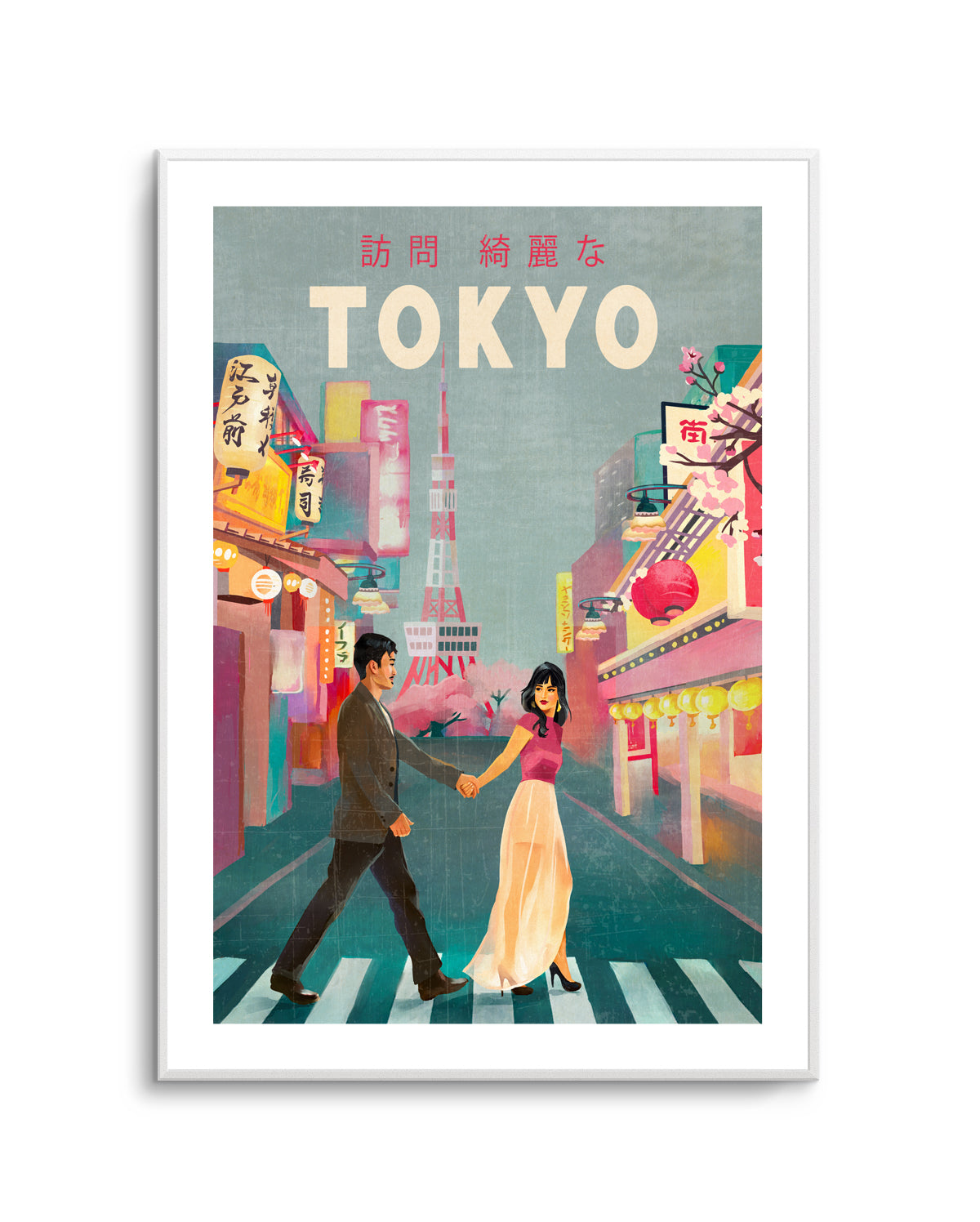 Tokyo Japan Travel Art by The Whiskey Ginger | Art Print