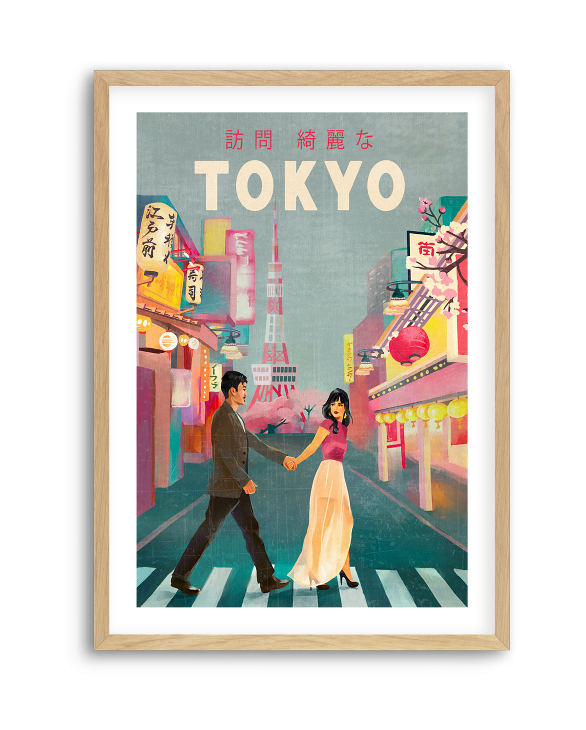 Tokyo Japan Travel Art by The Whiskey Ginger | Art Print