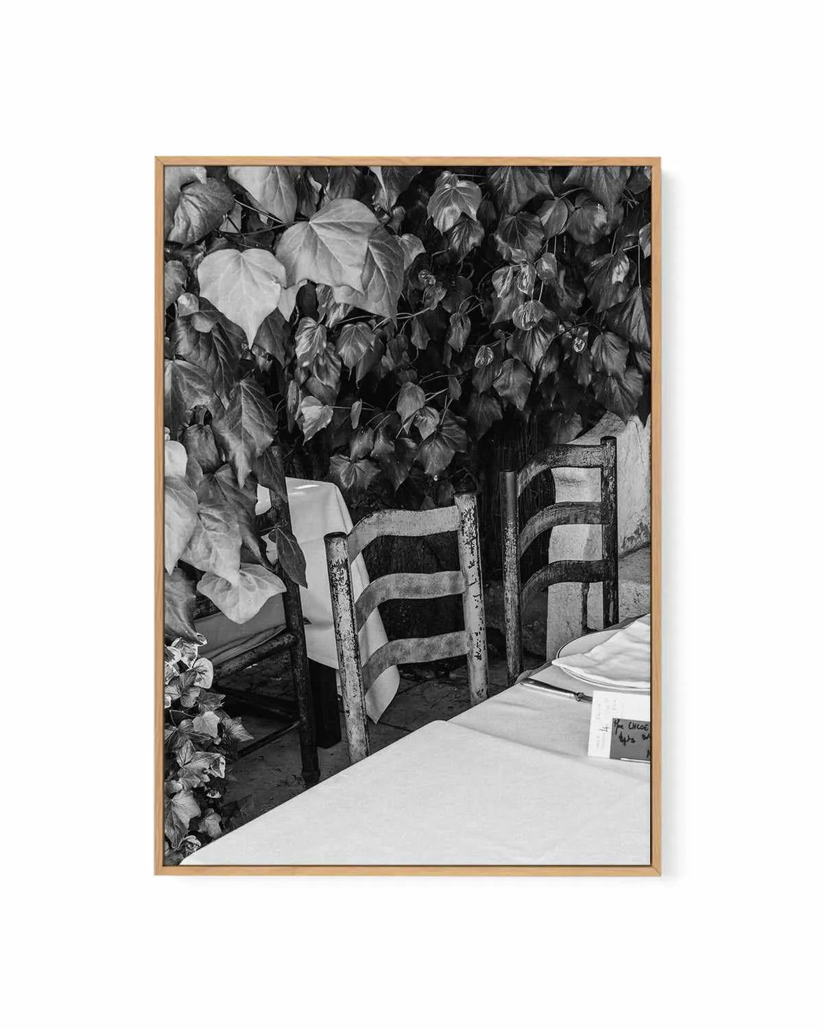 Table for Two by Jovani Demetrie | Framed Canvas Art Print from Olive et Oriel where you can shop wallpaper and artworks online