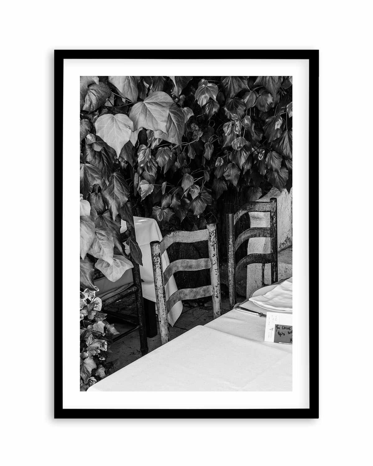 Table for Two by Jovani Demetrie Art Print