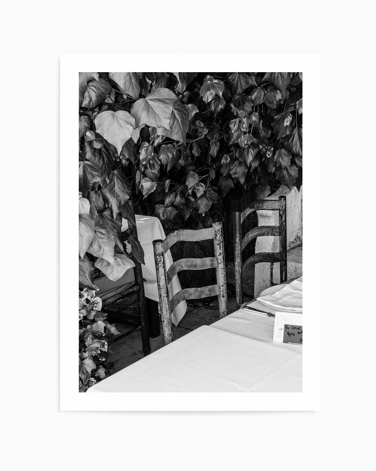 Table for Two by Jovani Demetrie Art Print