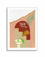 Taco Tuesday by Britney Turner Art Print