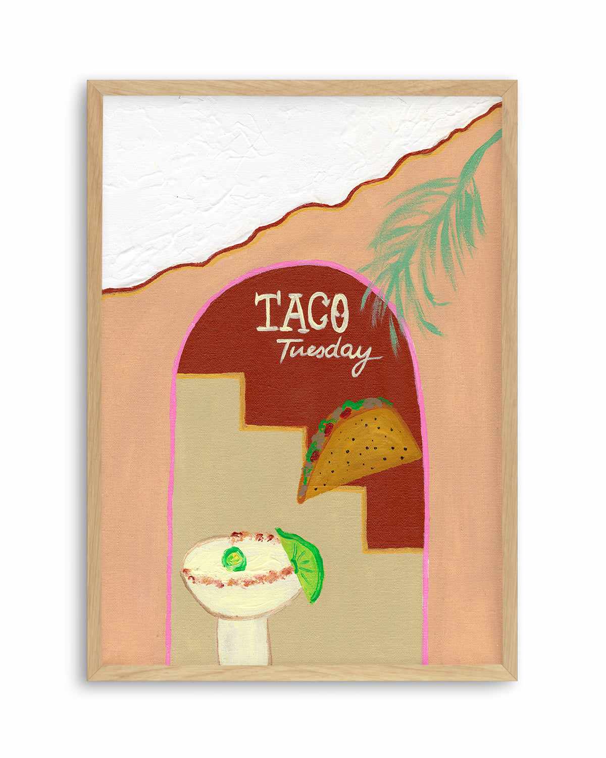 Taco Tuesday by Britney Turner Art Print