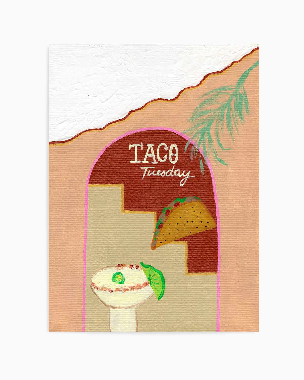 Taco Tuesday by Britney Turner Art Print