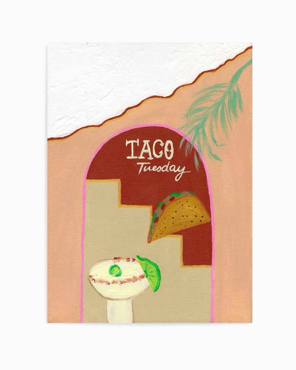 Taco Tuesday by Britney Turner Art Print from Olive et Oriel where you can shop wallpaper and artworks online