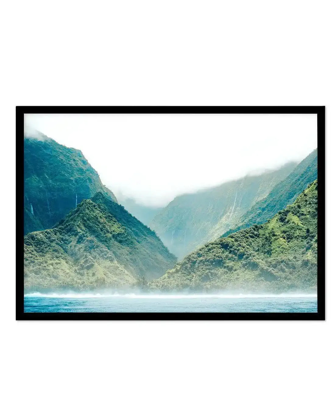 Tahiti | LS Art Print-PRINT-Olive et Oriel-Olive et Oriel-A5 | 5.8" x 8.3" | 14.8 x 21cm-Black-With White Border-Buy-Australian-Art-Prints-Online-with-Olive-et-Oriel-Your-Artwork-Specialists-Austrailia-Decorate-With-Coastal-Photo-Wall-Art-Prints-From-Our-Beach-House-Artwork-Collection-Fine-Poster-and-Framed-Artwork