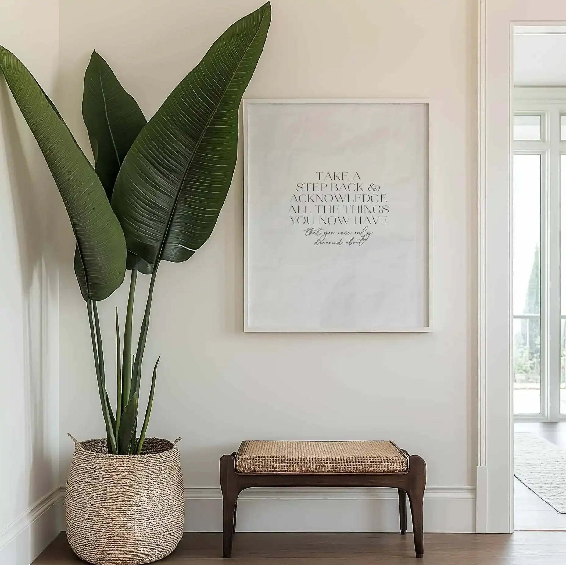 Take A Step Back Art Print from Olive et Oriel where you can shop wallpaper and artworks online