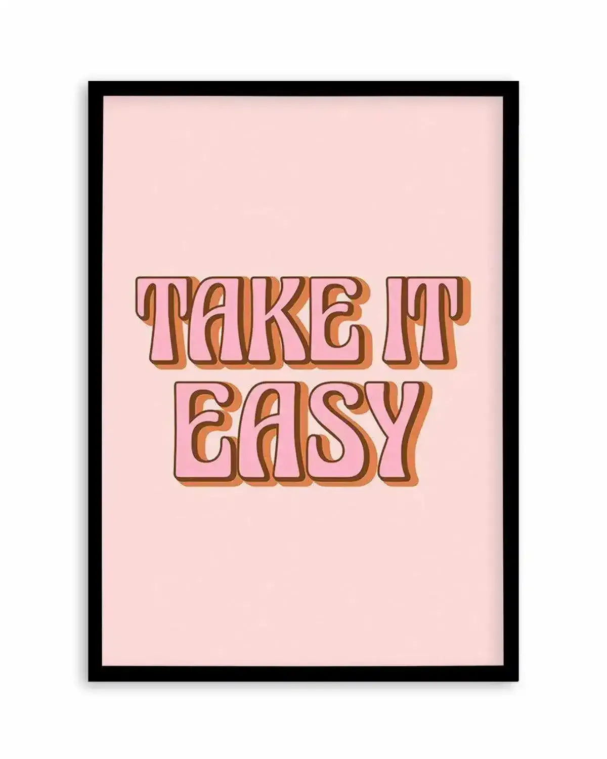Take It Easy Art Print from Olive et Oriel where you can shop wallpaper and artworks online