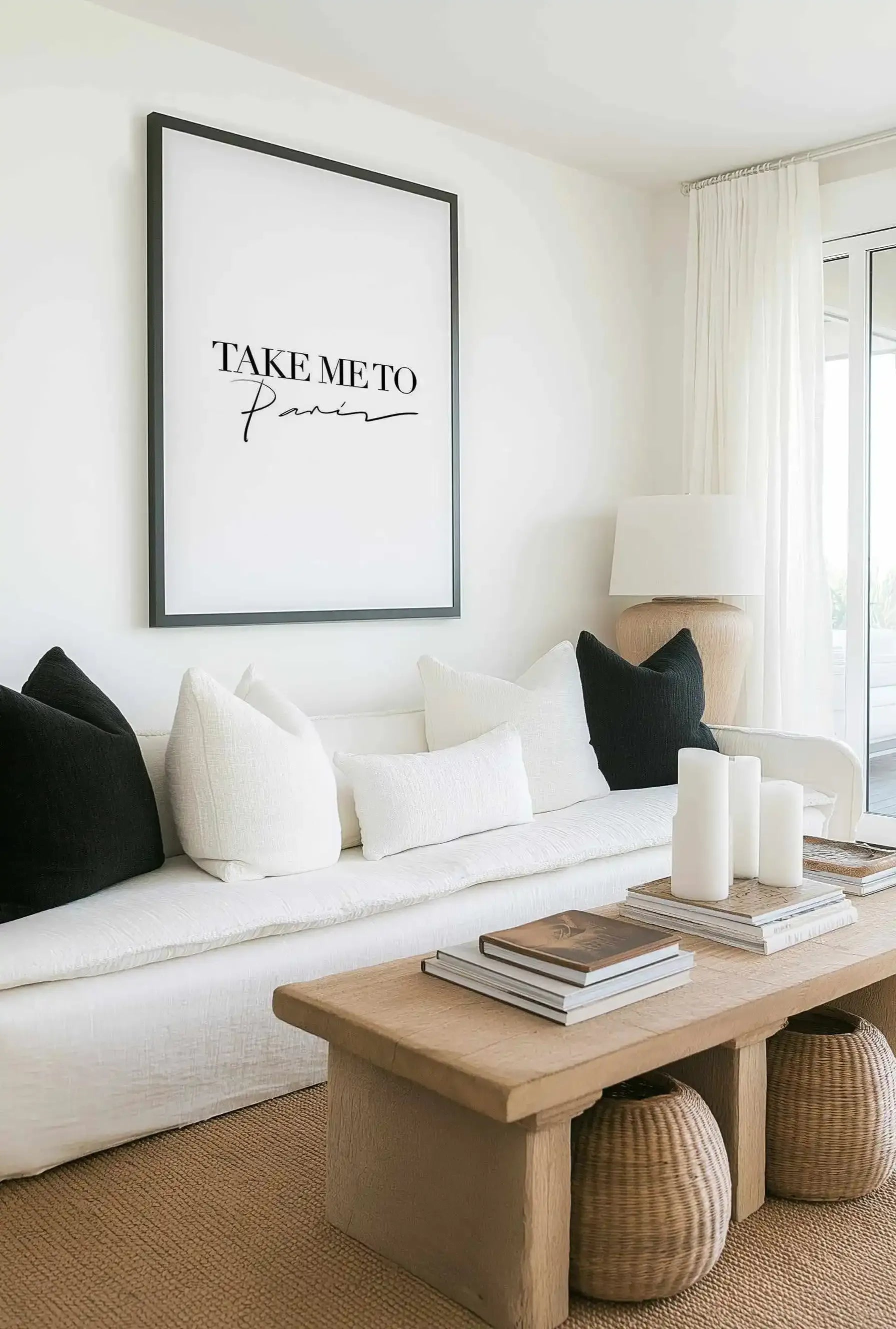 Take Me To Paris Art Print from Olive et Oriel where you can shop wallpaper and artworks online