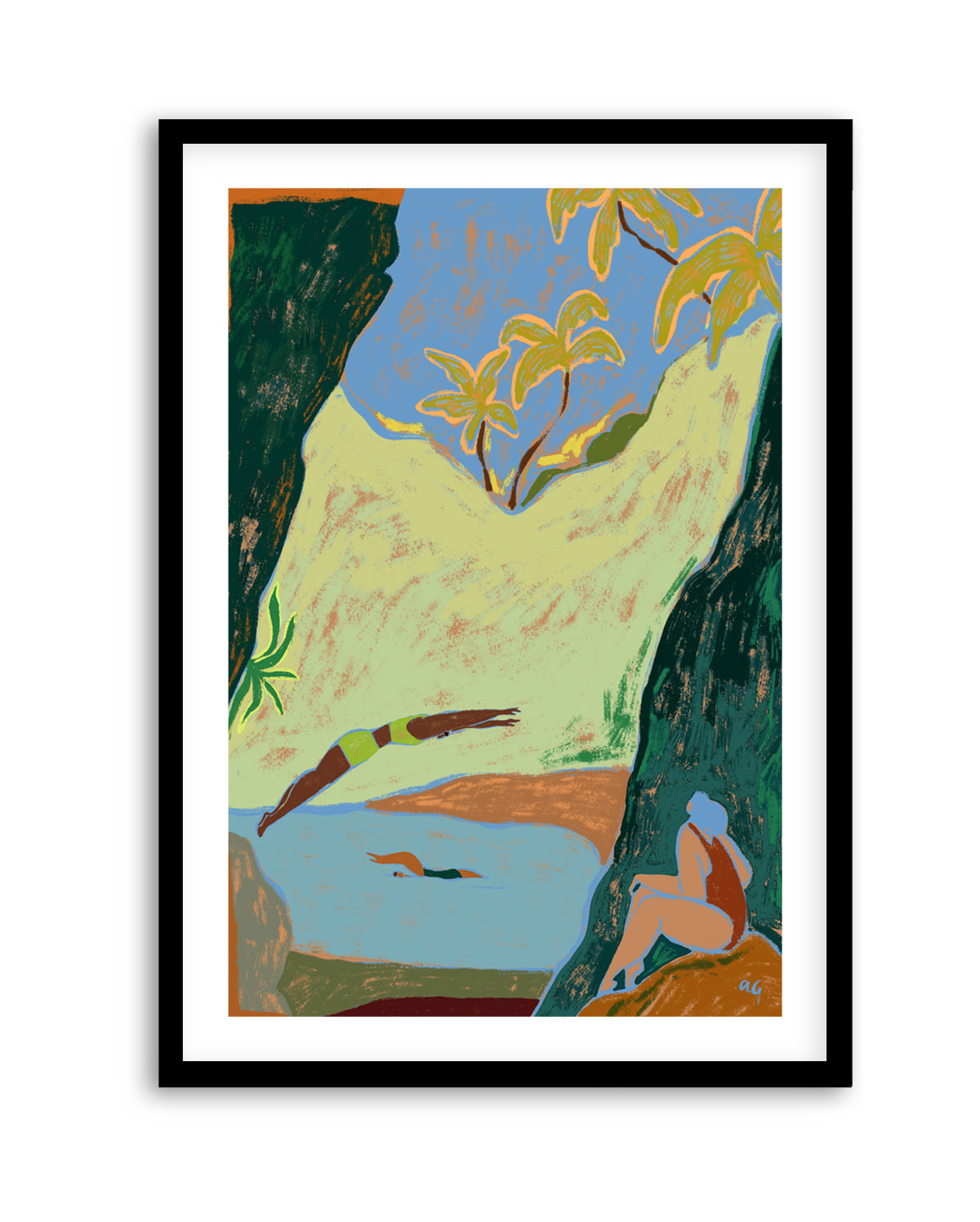 Take The Leap by Arty Guava | Art Print