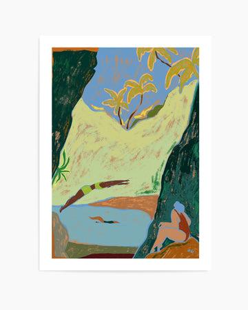 Take The Leap by Arty Guava | Art Print