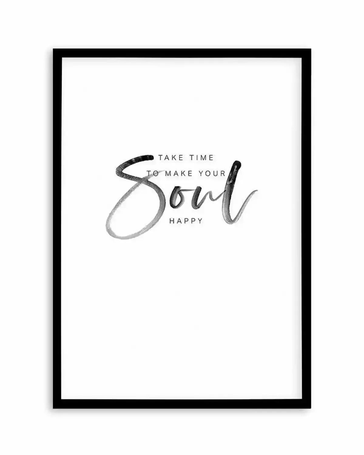 Take Time Art Print from Olive et Oriel where you can shop wallpaper and artworks online