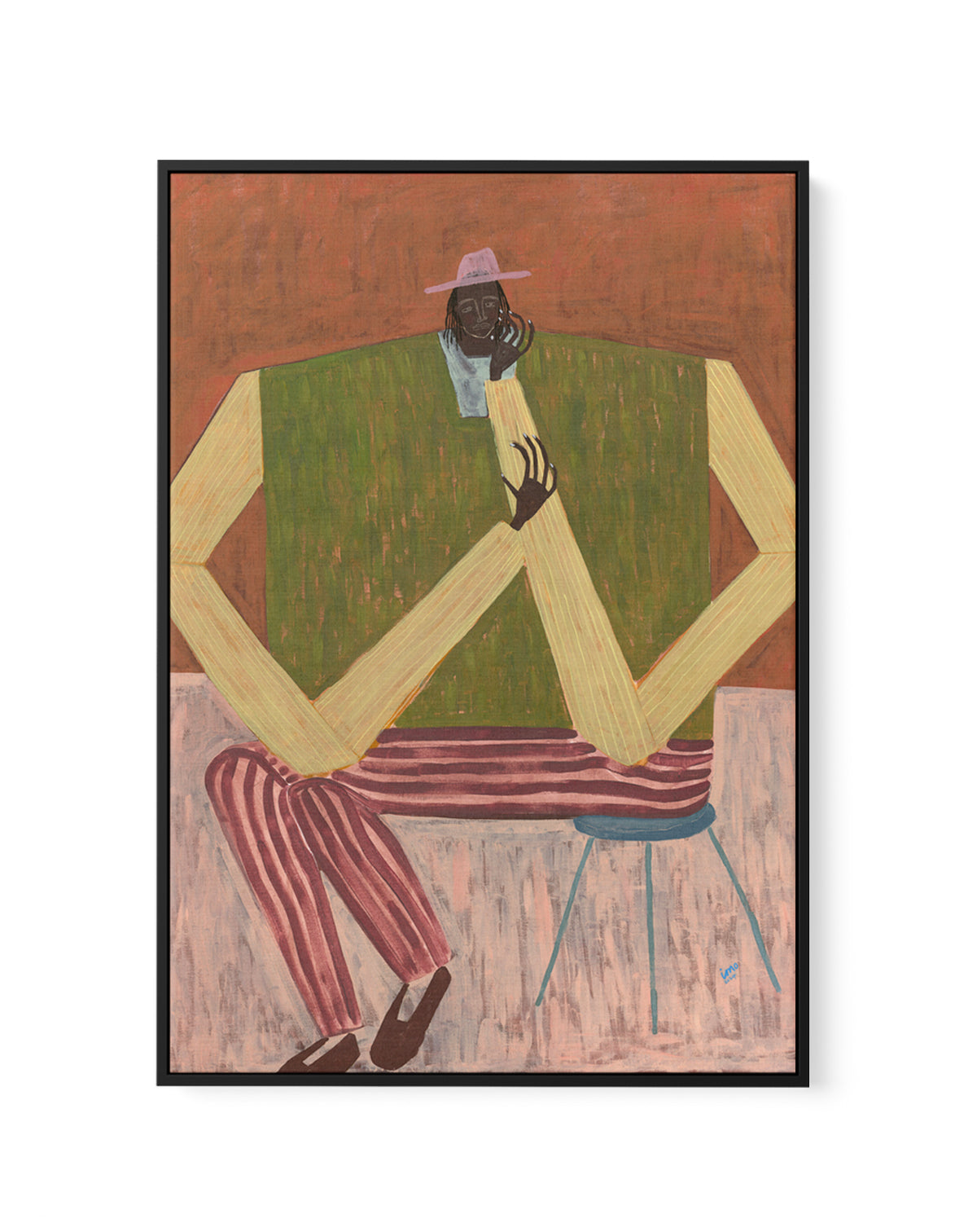 Take a Moment by Studio IMO | Framed Canvas Art Print