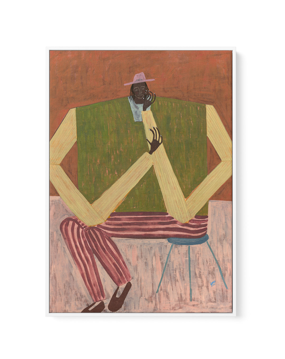 Take a Moment by Studio IMO | Framed Canvas Art Print