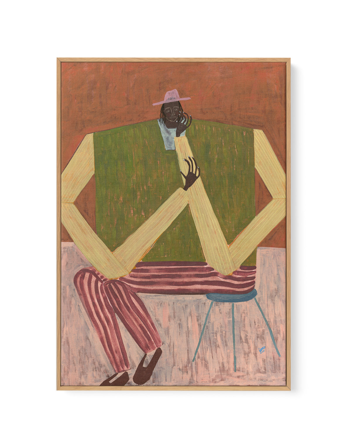 Take a Moment by Studio IMO | Framed Canvas Art Print