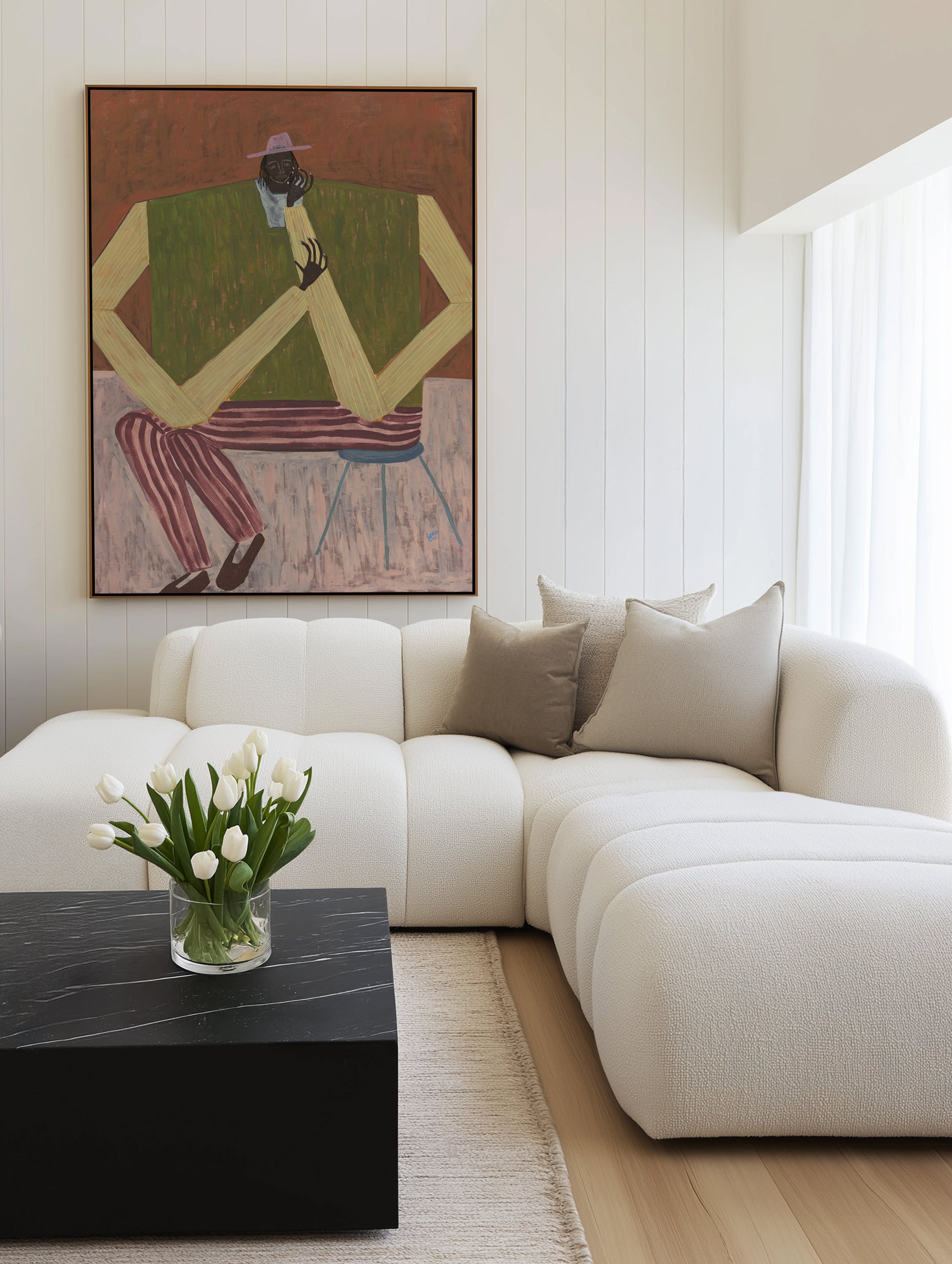 Take a Moment by Studio IMO | Framed Canvas Art Print