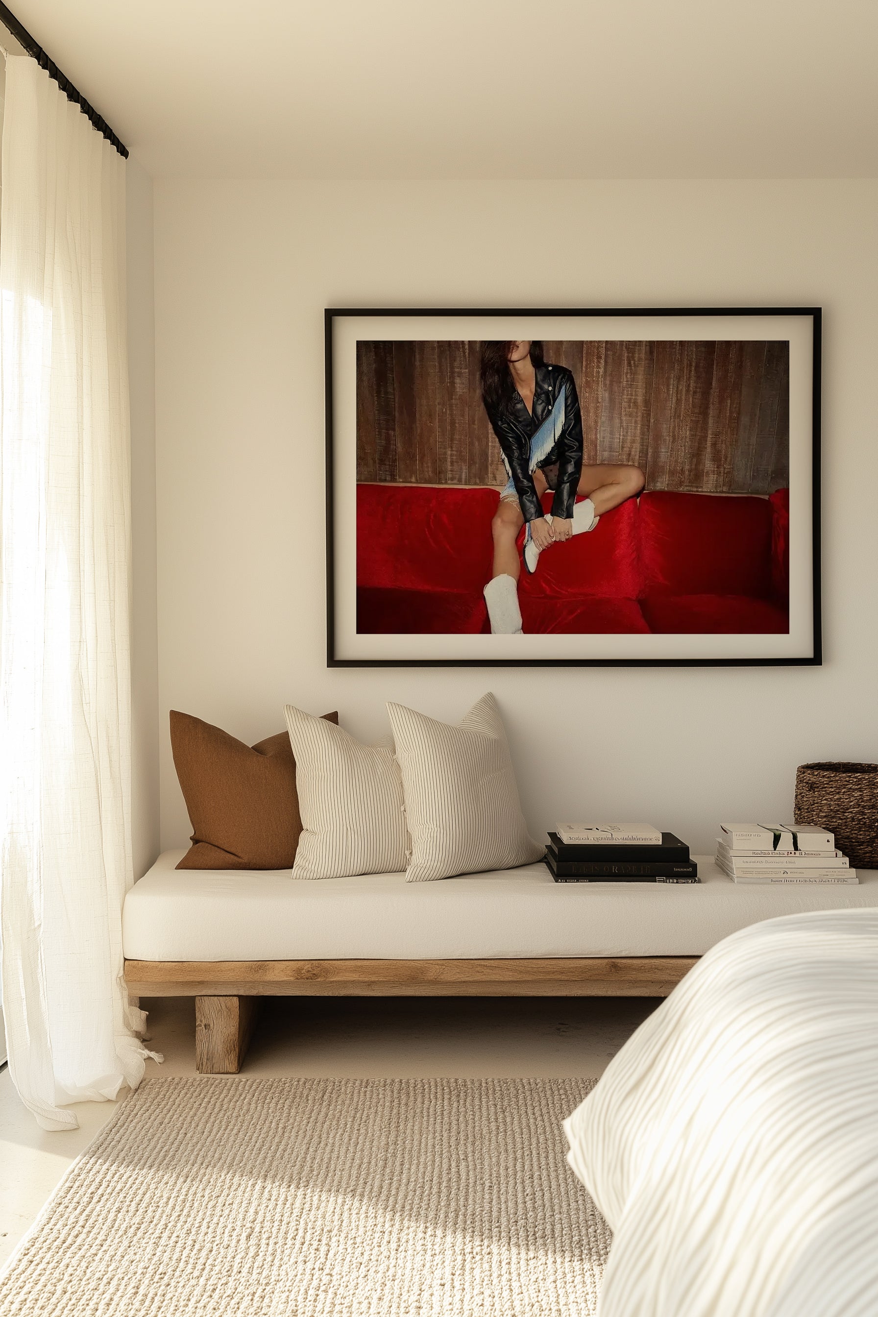 Tamed by Amy Hallam Art Print