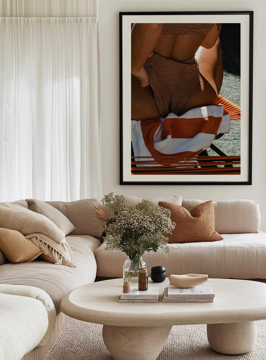 Tan Lines I by Teigan Geercke Art Print from Olive et Oriel where you can shop wallpaper and artworks online