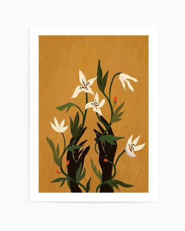 Tangled by Arty Guava | Art Print from Olive et Oriel where you can shop wallpaper and artworks online