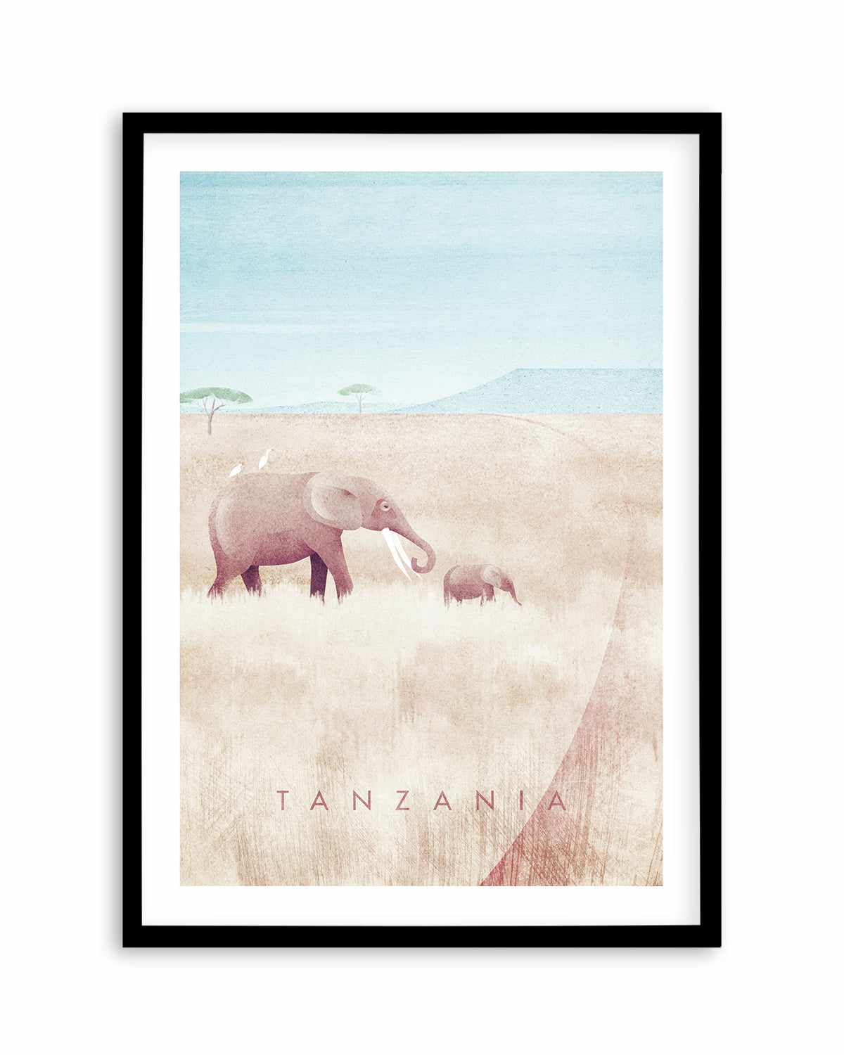 Tanzania by Henry Rivers Art Print