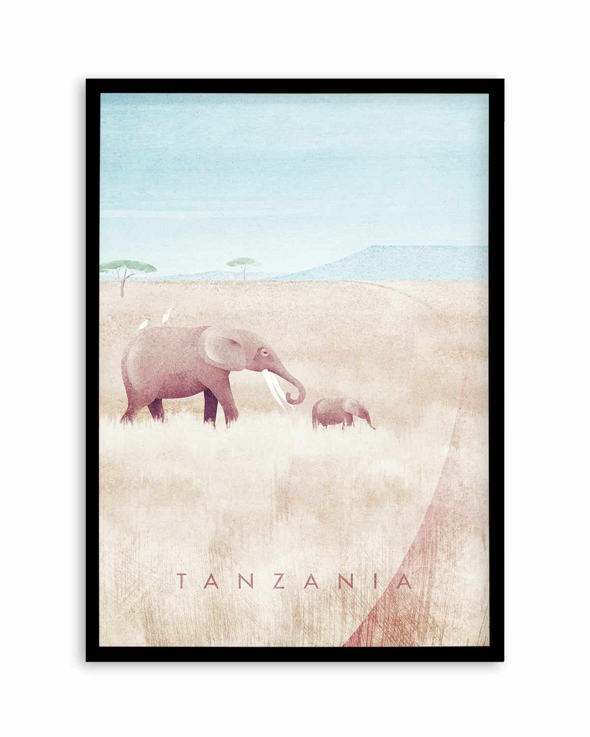 Tanzania by Henry Rivers Art Print