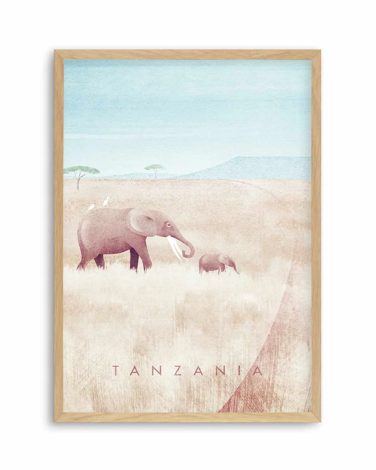 Tanzania by Henry Rivers Art Print from Olive et Oriel where you can shop wallpaper and artworks online