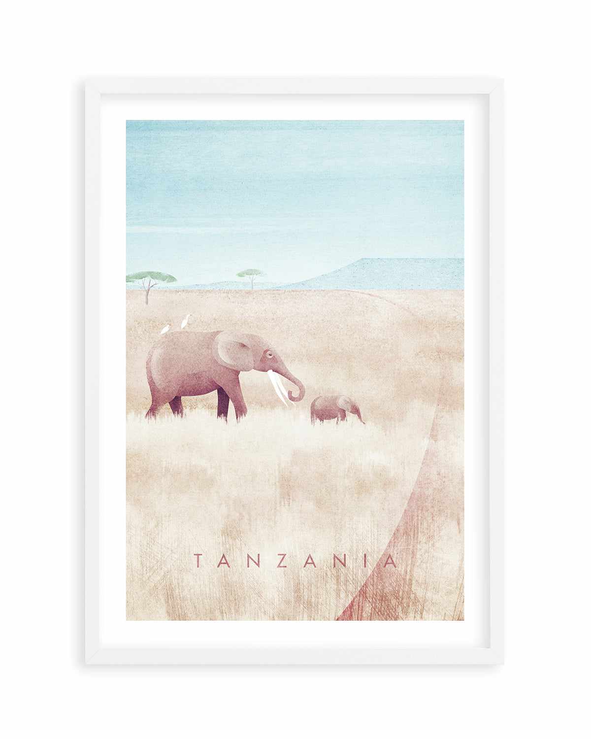 Tanzania by Henry Rivers Art Print