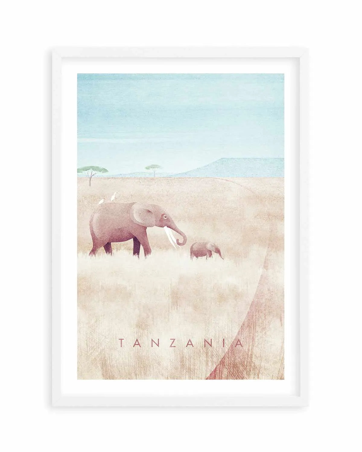 Tanzania by Henry Rivers Art Print from Olive et Oriel where you can shop wallpaper and artworks online