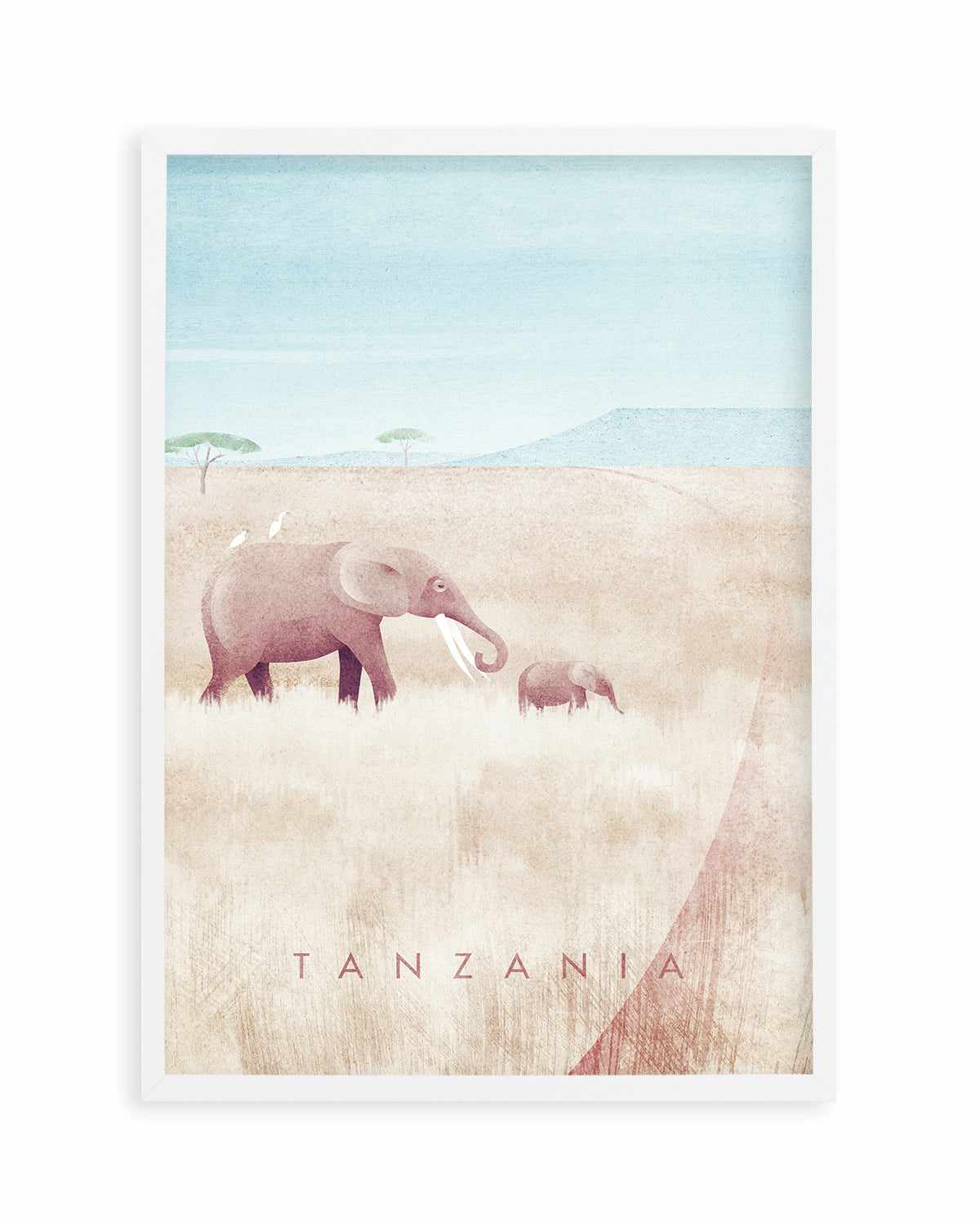 Tanzania by Henry Rivers Art Print