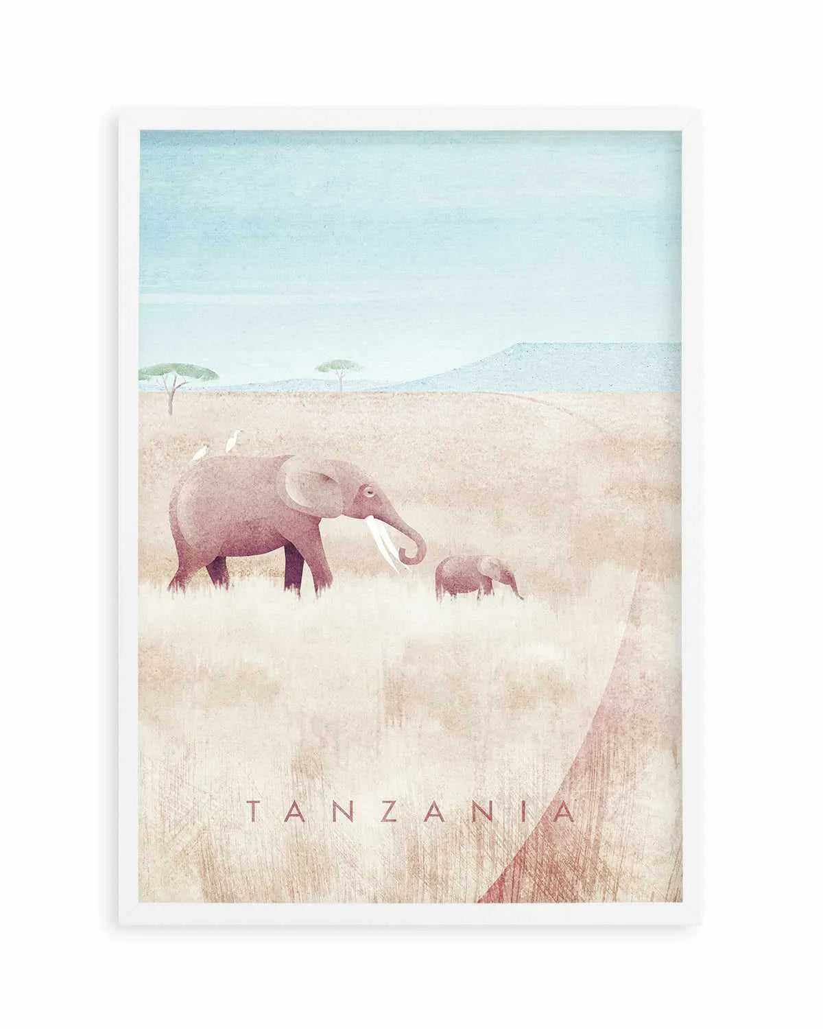 Tanzania by Henry Rivers Art Print from Olive et Oriel where you can shop wallpaper and artworks online