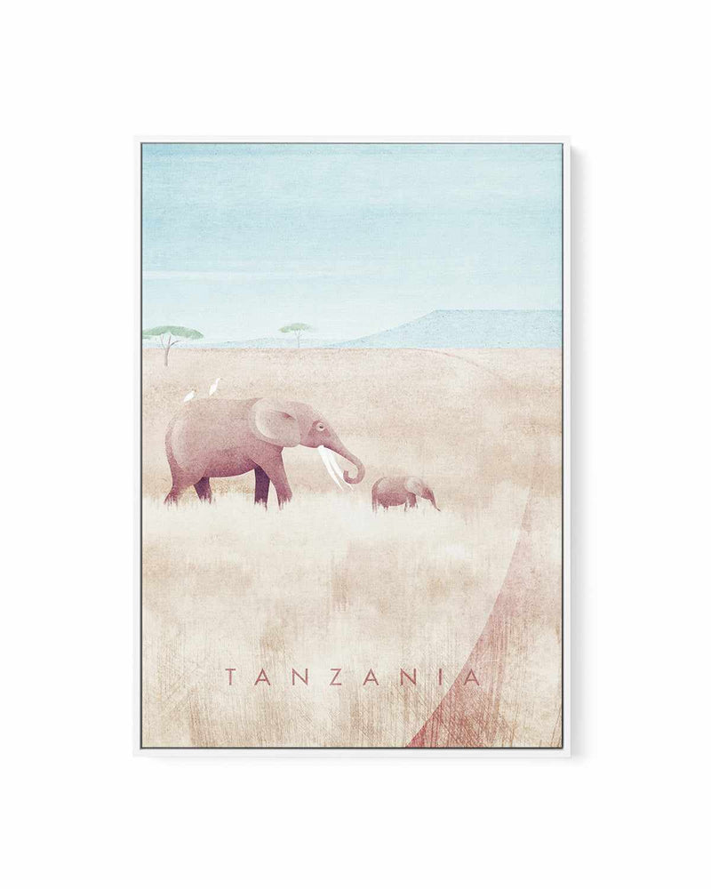 Tanzania by Henry Rivers | Framed Canvas Art Print