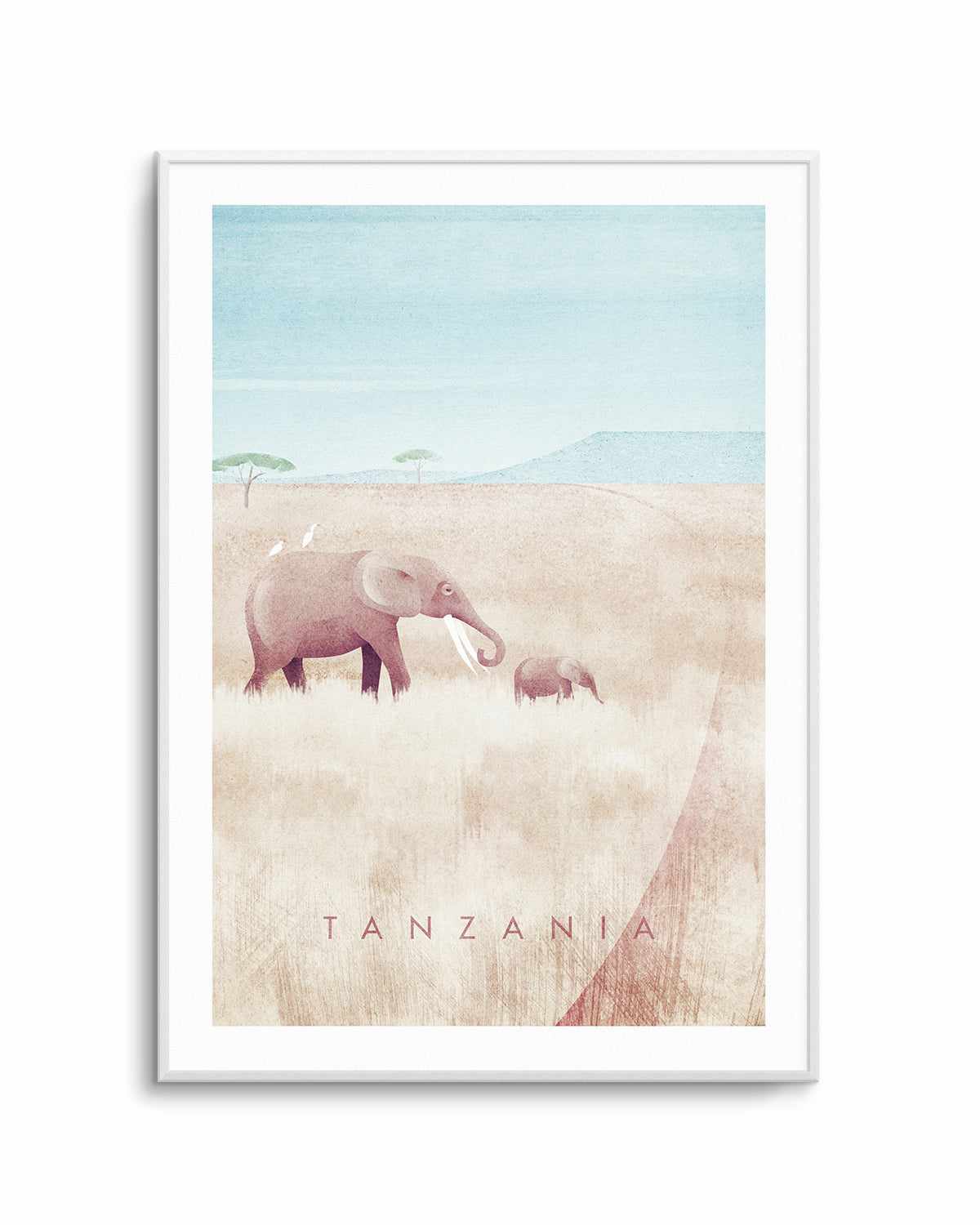 Tanzania by Henry Rivers Art Print