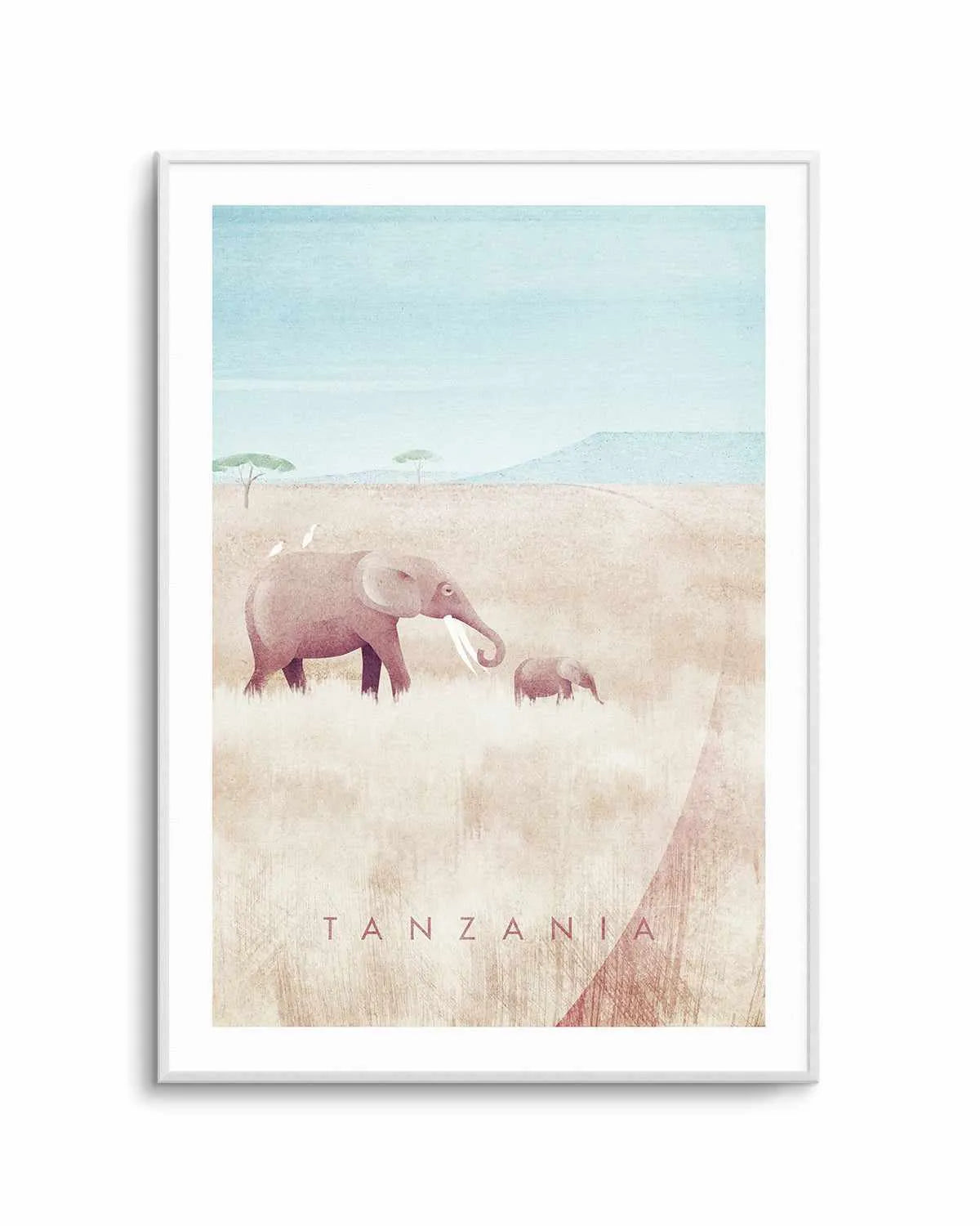 Tanzania by Henry Rivers Art Print from Olive et Oriel where you can shop wallpaper and artworks online