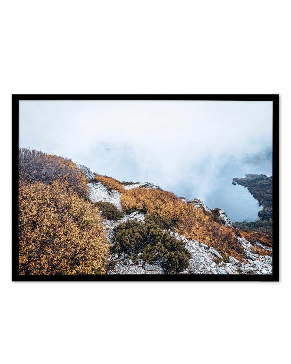 Tasmanian Mountain View Art Print