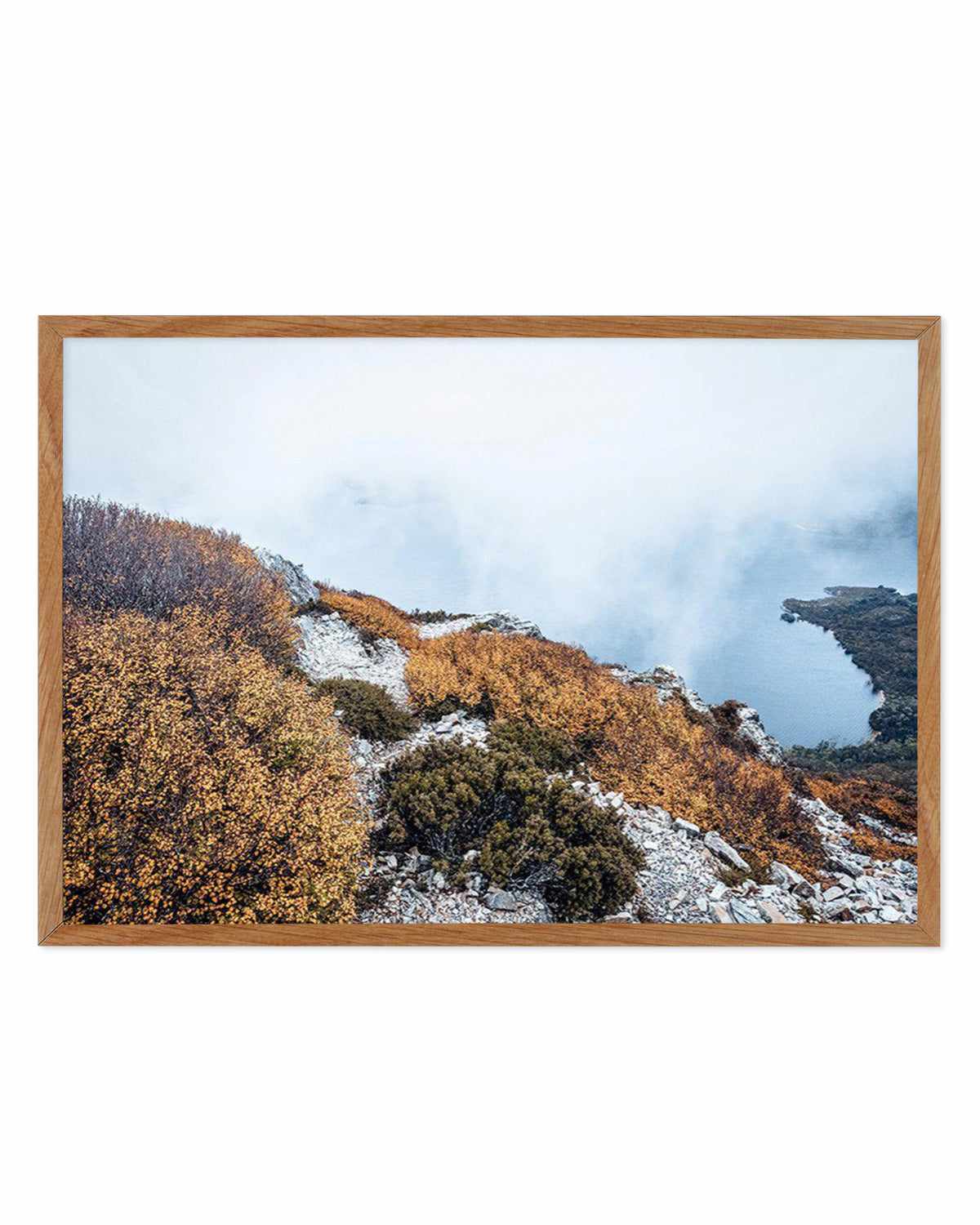 Tasmanian Mountain View Art Print