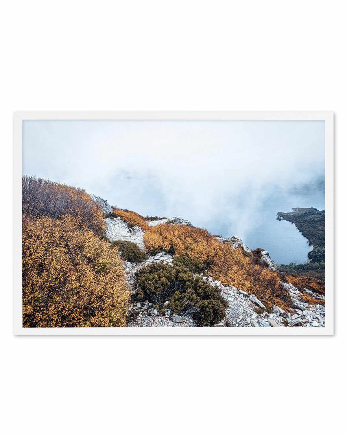 Tasmanian Mountain View Art Print