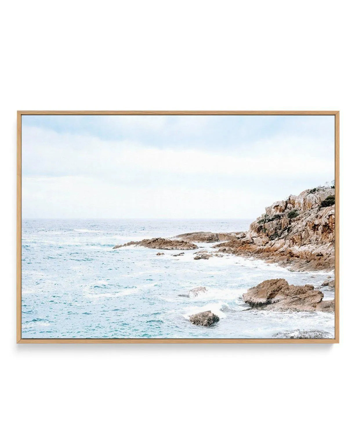 Tathra Headlands | Framed Canvas-CANVAS-You can shop wall art online with Olive et Oriel for everything from abstract art to fun kids wall art. Our beautiful modern art prints and canvas art are available from large canvas prints to wall art paintings and our proudly Australian artwork collection offers only the highest quality framed large wall art and canvas art Australia - You can buy fashion photography prints or Hampton print posters and paintings on canvas from Olive et Oriel and have them