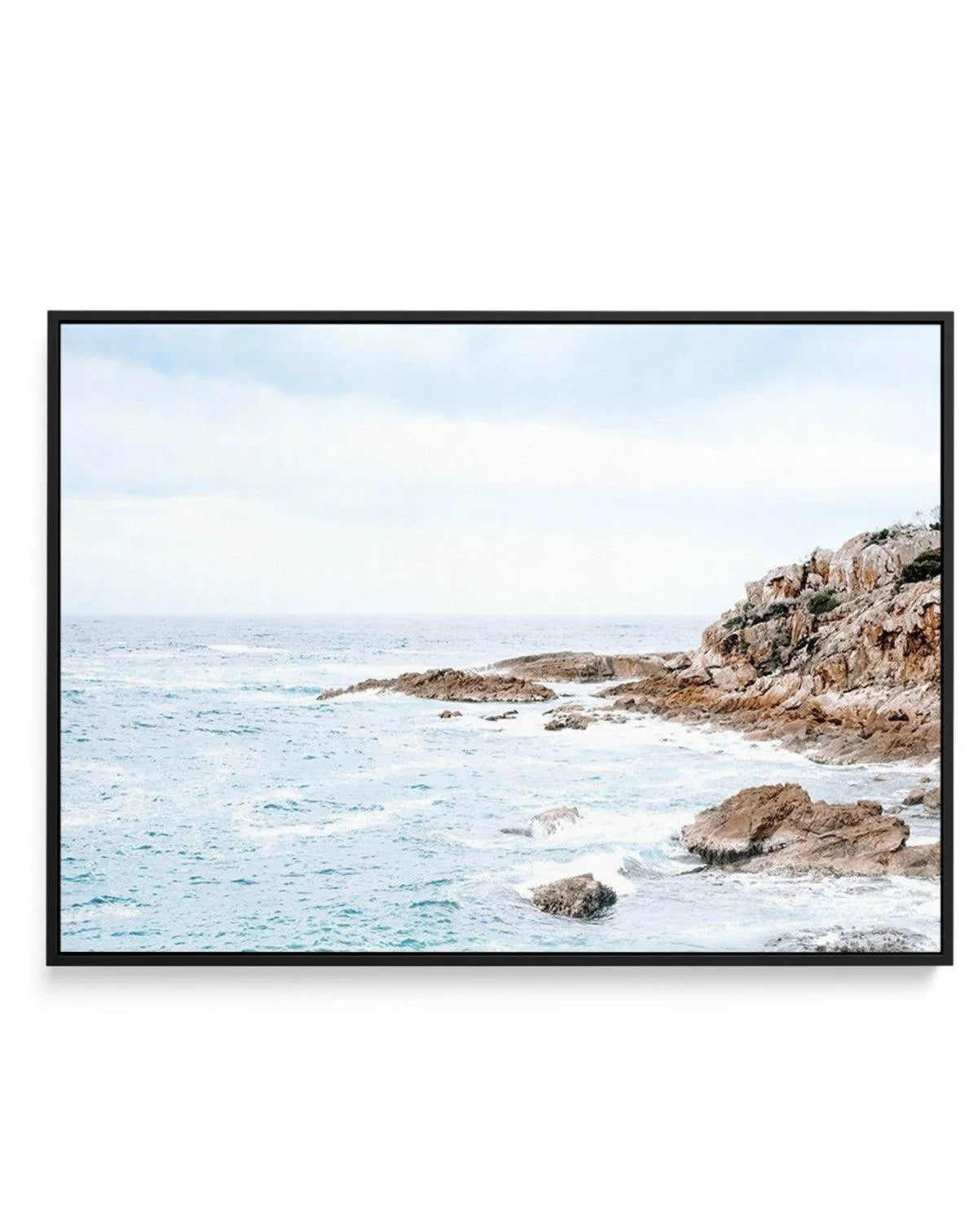 Tathra Headlands | Framed Canvas-CANVAS-You can shop wall art online with Olive et Oriel for everything from abstract art to fun kids wall art. Our beautiful modern art prints and canvas art are available from large canvas prints to wall art paintings and our proudly Australian artwork collection offers only the highest quality framed large wall art and canvas art Australia - You can buy fashion photography prints or Hampton print posters and paintings on canvas from Olive et Oriel and have them
